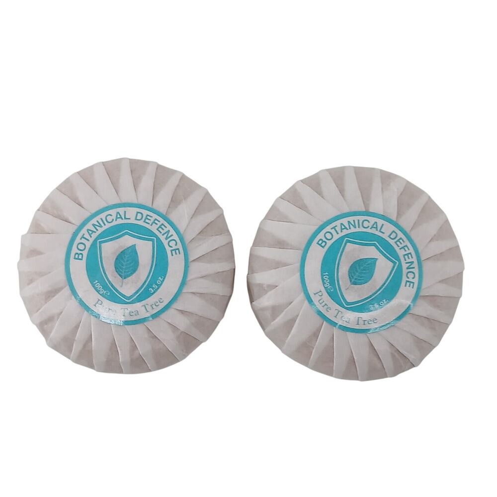 Botanical Defence Pure Tea Tree Soap 3.5 oz. Set of 2 Beauty